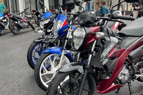 Suzuki Satria Pro Pakai Lampu Depan LED