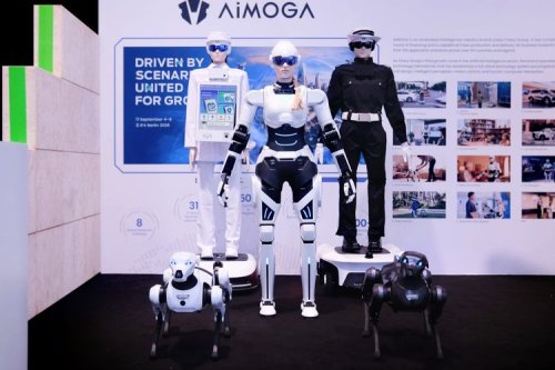 Chery Perluas Teknologi Otomotif ke Robot, AiMOGA Debut di Eropa