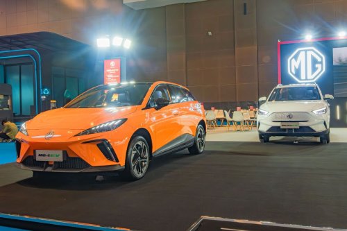 MG, MG Catat Peningkatan Pesanan di Pameran Kendaraan Listrik 2025