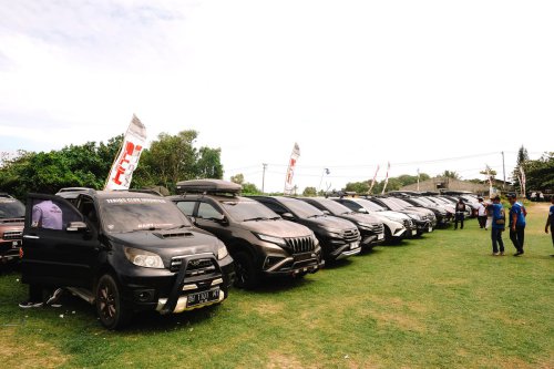 Jamnas TCI 2025: Ratusan Daihatsu Terios Ramaikan Pantai Kedu Warna