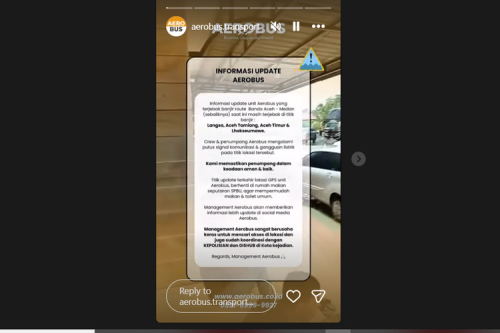 Jadi Korban Banjir, PO Aerobus Pastikan Penumpang Tetap Aman