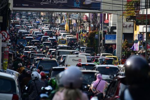 Libur Lebaran 2026, Arus Lalu Lintas ke Puncak Bogor Naik 50 Persen