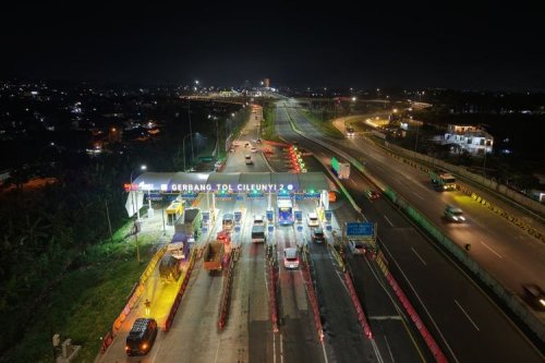 H+1 Lebaran, Lalu Lintas Tol Jabodetabek-Jabar Meningkat
