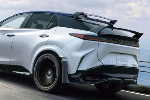 Lexus, Lexus RZ 600e F Sport Performance Meluncur, Lebih Bertenaga