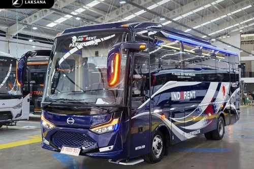 PO Indorent Tambah Bus Medium Baru, Buatan Laksana dengan Ruang Khusus