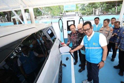 SPKLU Center di Tanjung Priok Diresmikan, Punya Fast Charging 200 kW