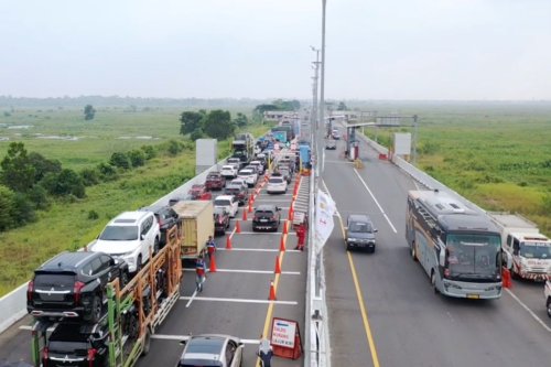 H-9 Lebaran, Lalu Lintas di Tol Regional Nusantara Mulai Meningkat