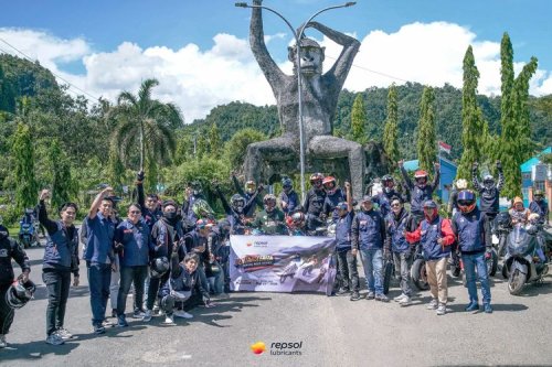Puluhan Riders Eksplorasi Keindahan Bantimurung dan Situs Purba Leang-Leang