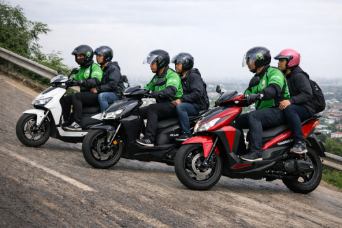 Diuji Ojek Online: 3 Motor Listrik Ini Ditantang Tanjakan Terjal