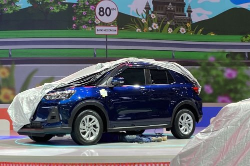 Daihatsu Rocky, Daihatsu, Intip Daihatsu Rocky Hybrid di Booth GIIAS 2025