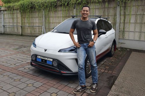 Ketika Mobil Listrik Neta V II Disulap Jadi Rally Look