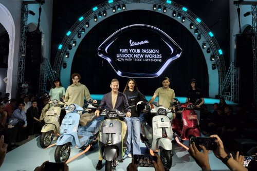 Vespa Primavera dan Sprint Baru Meluncur, Mesin 180 cc Harga Sama