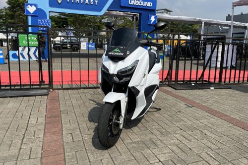 Ini Dia Wedison EdPower, Motor Listrik Mirip XMax