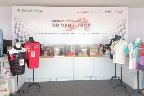 Ikut Lelang Barang Pebalap MotoGP di Mandalika, mulai Rp 500.000