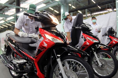 Ekspor Motor CBU Indonesia Turun di 2025, Ini Penyebabnya