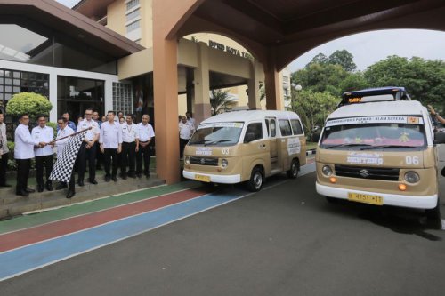 Dua Rute Baru Angkot Si Benteng Resmi Dibuka di Tangerang