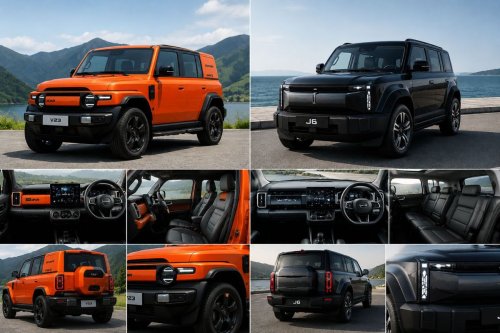 Komparasi iCar V23 Vs Chery J6, Siapa SUV EV Boxy Paling Menarik?