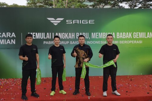 Pabrik Baru Saige di Karawang Siap Produksi Satu Juta Kendaraan Listrik
