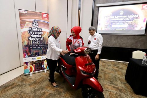 Honda, Honda Catat Kenaikan Penjualan Motor hingga 30 Persen Saat Lebaran