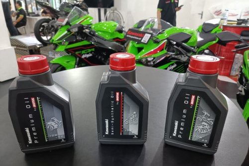 Kawasaki, Kawasaki Sediakan Pelumas Khusus, Tawarkan Performa Maksimal