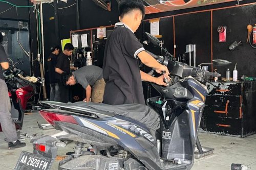 Begini Cara Cek Komstir Motor Bekas, Jangan Tertipu Setang Masih Lurus