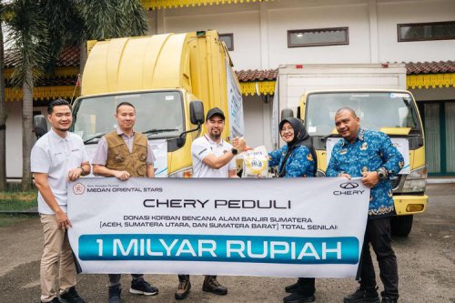 Chery Bantu Korban Banjir Medan, Hadirkan Program Flood Care