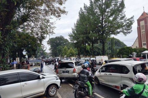 Macet di Jalan Juanda: Dampak Demo Sopir Angkot di Balai Kota Bogor