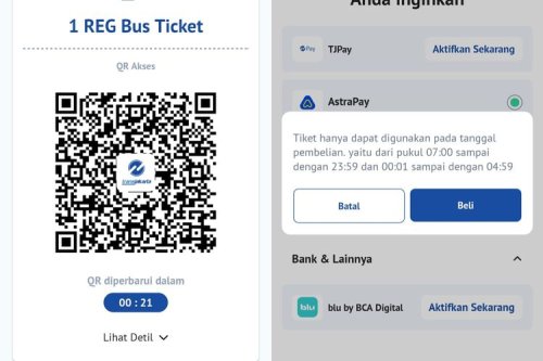 Tarif Bus Transjakarta Cuma Rp 1 Selama Seminggu ke Depan