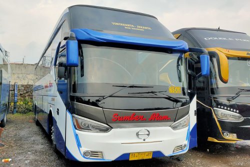 Alasan PO Sumber Alam Langganan Pakai Bus Sasis Hino
