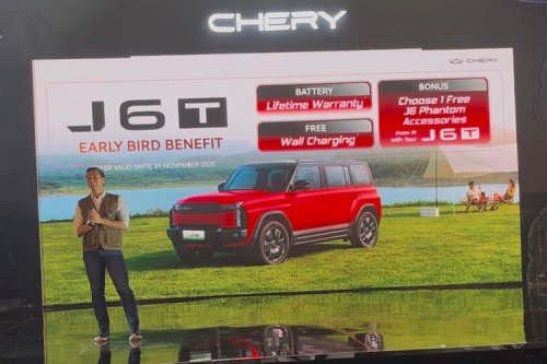Chery Buka Keran Pemesanan J6T dengan Gimik Menarik