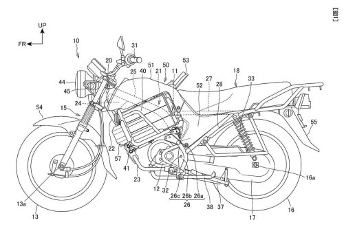 Honda, Motor Listrik Honda, Paten Honda Ungkap Motor Listrik Super Murah, Seperti Honda Win