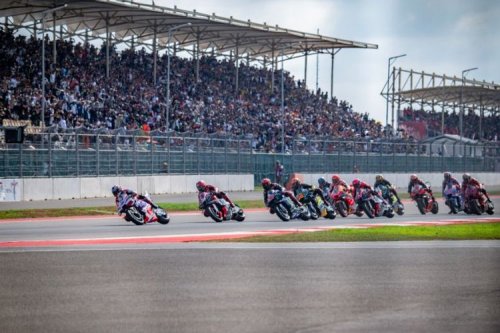 Marc Marquez, Marquez, MotoGP, Marc Marquez Punya Jurus Kalahkan Aprilia di MotoGP Misano