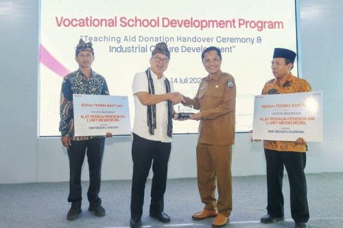 TMMIN Perluas Program Sekolah Vokasi ke Lombok