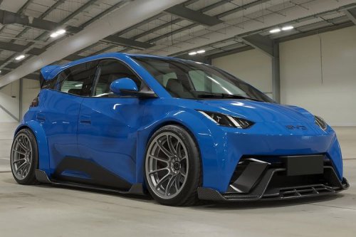 Modifikasi Digital BYD Atto 1, Tampil Agresif Gaya Time Attack
