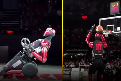 Toyota, Bukan Mobil, Inovasi Terbaru Toyota Bikin Robot Jago Main Basket