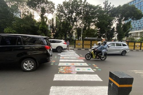 Pembuat Zebra Cross Pac-Man Viral Sebut Tuai Tanggapan Positif