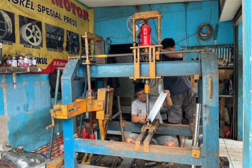 Waspada Risiko Tersembunyi Setelah Pres Pelek Motor