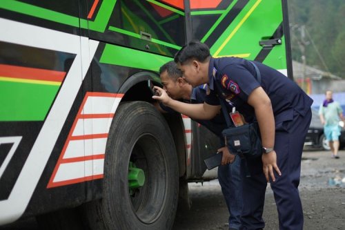 Kemenhub Gelar Ramp Check Bus Pariwisata Saat Libur Idul Adha