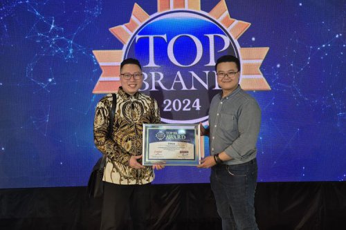 Produsen Cat Semprot Ini Raih Top Brand Award 2024