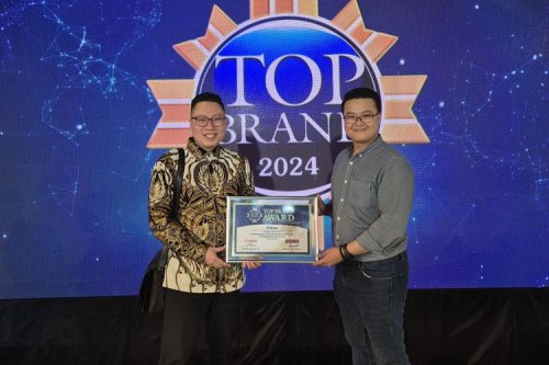 Produsen Cat Semprot Ini Raih Top Brand Award 2024