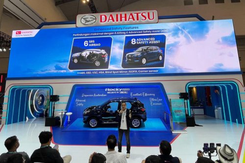 Daihatsu | Daihatsu Bedah Teknologi Rocky e-Smart Hybrid di GJAW 2025
