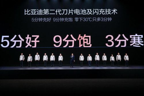 BYD, Blade Battery Gen 2 BYD: Isi Daya EV 10-70 Persen Hanya 5 Menit