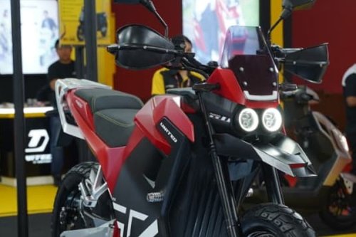 Spesifikasi United RX6000, Motor Listrik yang Bisa Ngecas di SPKLU
