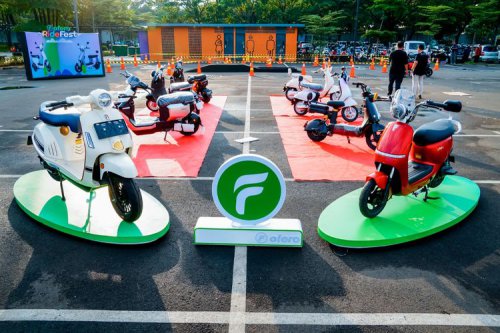 Produsen Motor Listrik Ini Gelar Festival Test Ride