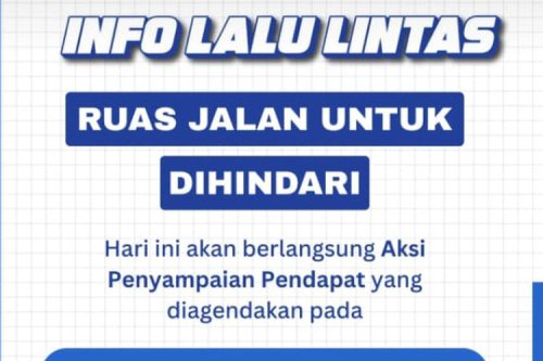 Ada Aksi Unjuk Rasa di Gambir dan DPR Siang Ini, Potensi Macet