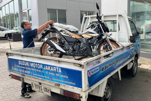Bocoran Motor Baru Suzuki di Akhir Tahun, Satria FU?