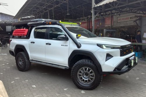 Modifikasi Hilux Travo Overland ala Ironsmith Fabrication
