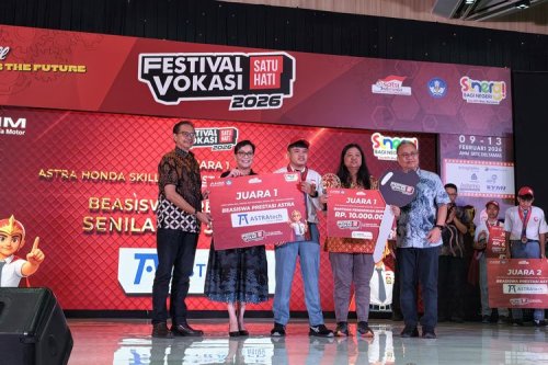 Honda, Pemenang Festival Vokasi Satu Hati 2026 Astra Honda Motor