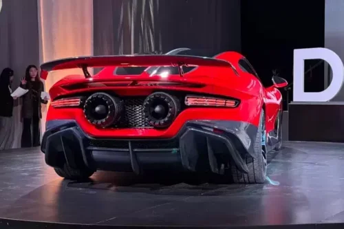 Nebula Next 01 Dreame: Supercar dengan Dua Jet Pesawat