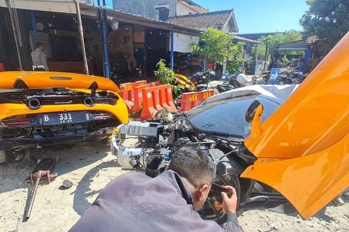 Benarkah McLaren yang Kecelakaan di Sukoharjo Gunakan Pelat Nomor Palsu?